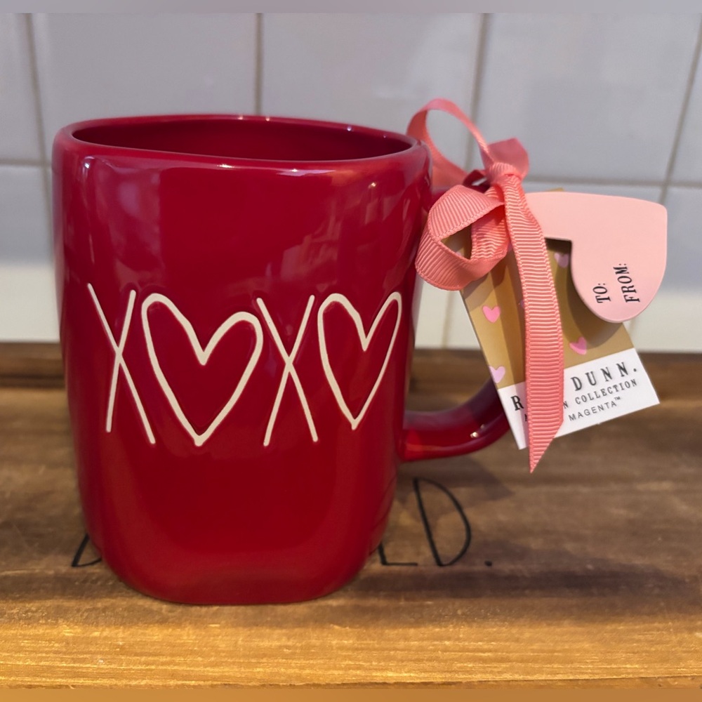 Rae Dunn Artisan Collection Red Mug